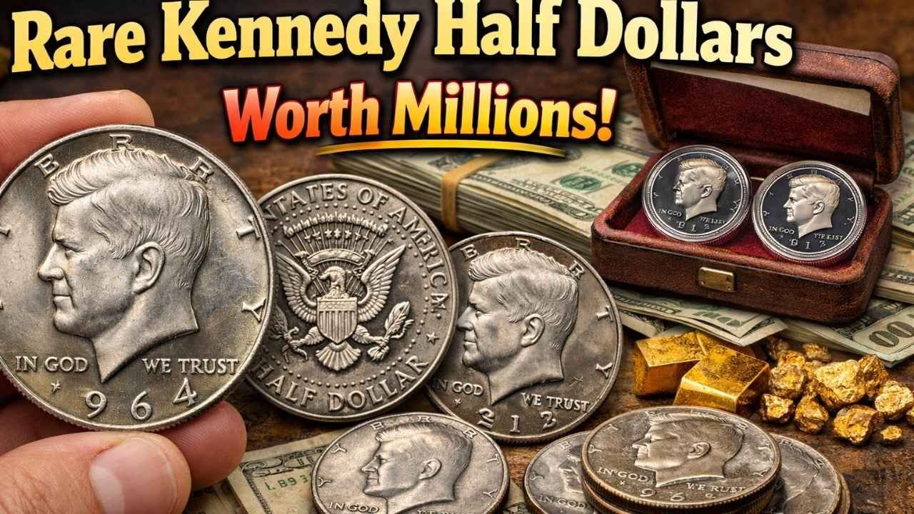 Rare Kennedy Half Dollars Worth Millions – Identification, Mint Marks, Errors and Collector Value Guide (2026)