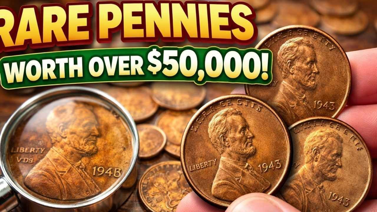 Top 10 Rare Pennies Worth Over $50,000 in 2026 – Collector’s Complete Guide