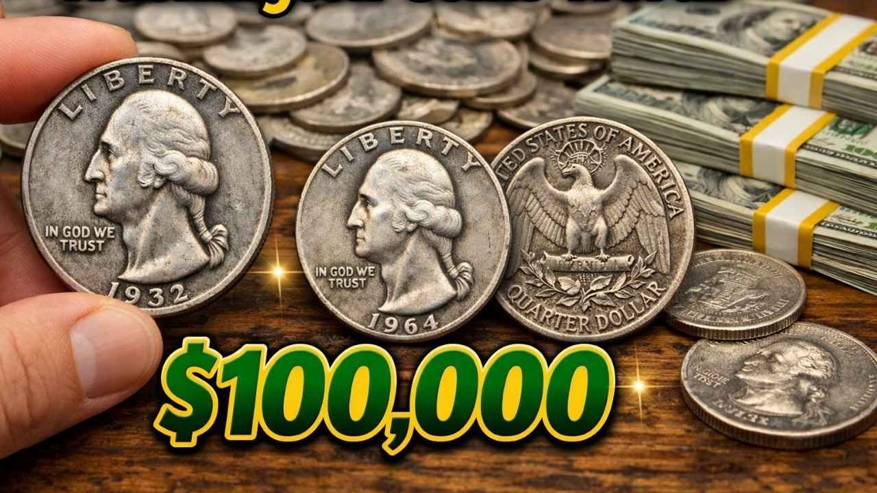 Top 5 Ultra Rare Washington Coins Worth $100,000+ in 2026